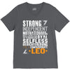Strong Independent Motivated Leo V-Neck Tee