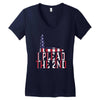 i plead the 2nd Women's V-Neck T-Shirt