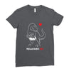 pregnant rex Ladies Fitted T-Shirt