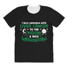 I Love Someone with Liver Cancer to The Moon and Back to Infinity All Over Women's T-shirt