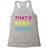 pansexual pride Racerback Tank