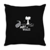 nuke the whales Throw Pillow