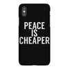 peace is cheaper awesome (2) iPhoneX