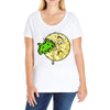 moon invaders Ladies Curvy T-Shirt