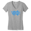 paradise garage sign Women's V-Neck T-Shirt