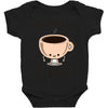 no coffee no workee Baby Bodysuit