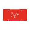 ugly deer christmas License Plate