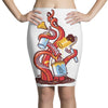 angle gravity Pencil Skirts
