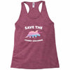 Save The Chubby Unicorns Racerback Tank