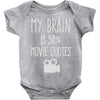 my brain is 90% movie quotes Baby Onesie
