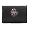 christmas happy new years Accessory Pouches