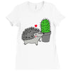 prickly love Ladies Fitted T-Shirt