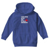 i still mis my ex but my aim is improving Youth Hoodie
