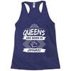 Queens Are Born In January Racerback Tank