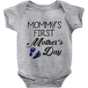 mommys first mothers day Baby Onesie