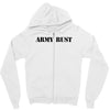 army rust Zipper Hoodie