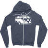 camper van funny mens campervan cotton Zipper Hoodie