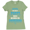 The Best Poppy Was Born In December Ladies Fitted T-Shirt