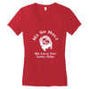 me so holy  funny  jesus religion christian long time love comic Women's V-Neck T-Shirt