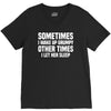 sometimes i wake up grumpy V-Neck Tee