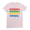 heathers girls and veronica Ladies Fitted T-Shirt