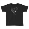 eyes in the back of my shirt Toddler T-shirt
