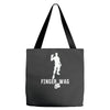 finger wag batle royal gaming Tote Bags