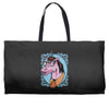 unicorn nerd graphic Weekender Totes