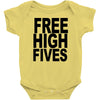 free high fives t shirt x large funny humor geek awesome highfive cool Baby Onesie