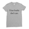 four fourths Ladies Fitted T-Shirt