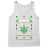 smoke weed ugly sweater Tank Top