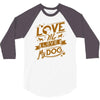 me love my dog 3/4 Sleeve Shirt