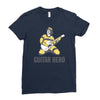 guitar hero Ladies Fitted T-Shirt