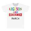 legends are born march All Over Men's T-shirt
