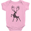 christmas deer Baby Bodysuit
