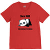 say no to doing things V-Neck Tee