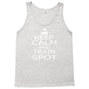 keep calm train Tank Top