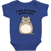 i am in love with cats Baby Bodysuit