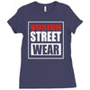 vision street wear Ladies Fitted T-Shirt