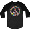 adesivo peace no worries &amp; shocker 3/4 Sleeve Shirt