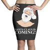 santa is coming Pencil Skirts
