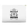 I Am One Blessed Brother Accessory Pouches