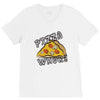 Pizza Bitch V-Neck Tee