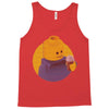 ugly lego drink coffee Tank Top