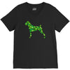 boxer leaf V-Neck Tee