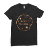 i accept cookies brown Ladies Fitted T-Shirt