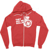 they see me rollin they hatin Zipper Hoodie