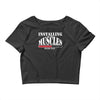 men's funny Crop Top
