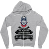I Am Siberian Husky Actually In A Very Commited Relationship Zipper Hoodie