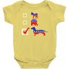vote for dachshund Baby Onesie